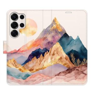 Flip pouzdro iSaprio - Samsung Galaxy S25 Ultra - Beautiful Mountains - kapsičky na karty