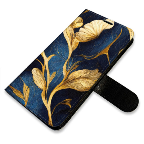 Flip pouzdro iSaprio - Samsung Galaxy S25 Ultra - GoldBlue - kapsičky na karty