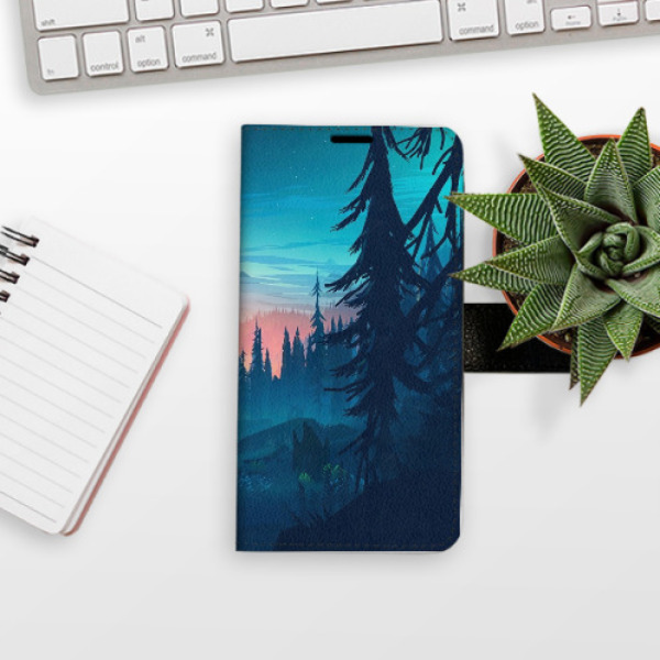 Flip pouzdro iSaprio - Samsung Galaxy S25 Ultra - Magical Landscape - kapsičky na karty