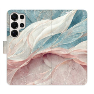 Flip pouzdro iSaprio - Samsung Galaxy S25 Ultra - Old Leaves 03 - kapsičky na karty