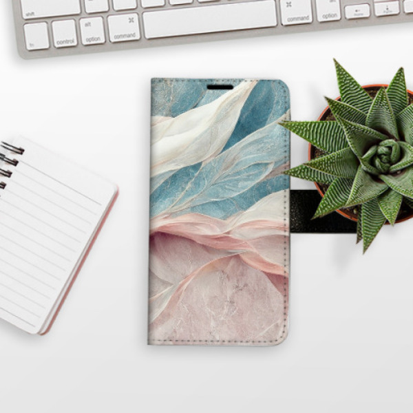 Flip pouzdro iSaprio - Samsung Galaxy S25 Ultra - Old Leaves 03 - kapsičky na karty