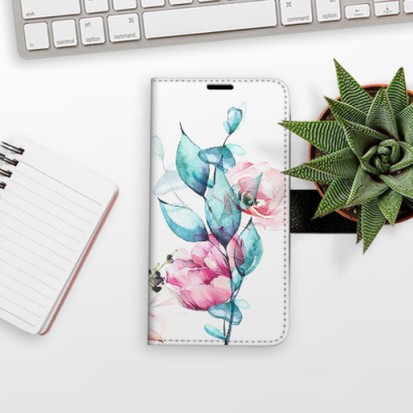 Flip pouzdro iSaprio - Xiaomi Redmi Note 14 Pro 5G / 14 Pro Plus 5G - Beautiful Flower - kapsičky na karty