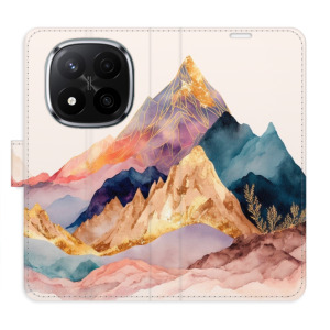 Flip pouzdro iSaprio - Xiaomi Redmi Note 14 Pro 5G / 14 Pro Plus 5G - Beautiful Mountains - kapsičky na karty