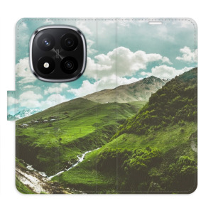 Flip pouzdro iSaprio - Xiaomi Redmi Note 14 Pro 5G / 14 Pro Plus 5G - Mountain Valley - kapsičky na karty