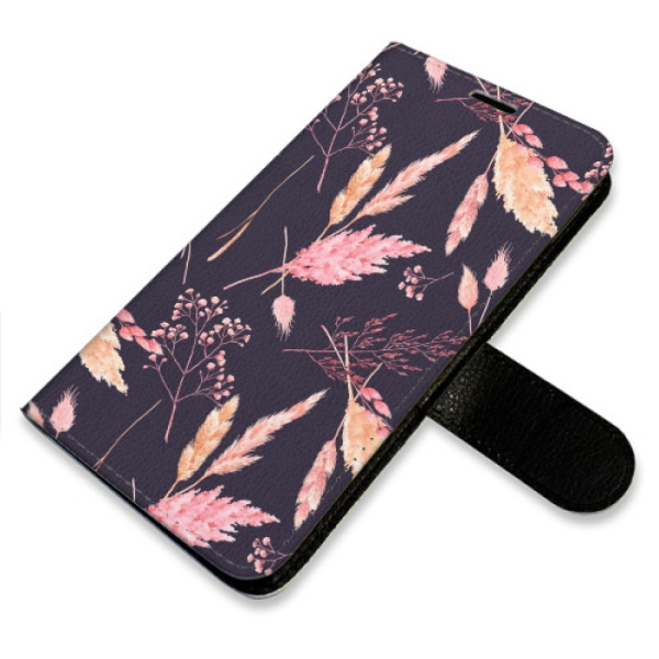 Flip pouzdro iSaprio - Xiaomi Redmi Note 14 Pro 5G / 14 Pro Plus 5G - Ornamental Flowers 02 - kapsičky na karty