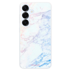 Silikonové pouzdro iSaprio - Samsung Galaxy S25 - Raibow Marble 10