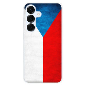 Silikonové pouzdro iSaprio - Samsung Galaxy S25 - Vlajka Česká republika