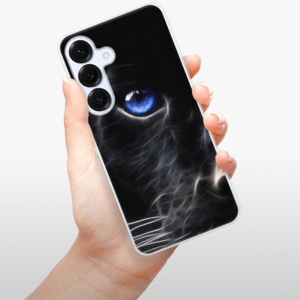 Silikonové pouzdro iSaprio - Samsung Galaxy S25 - Black Puma