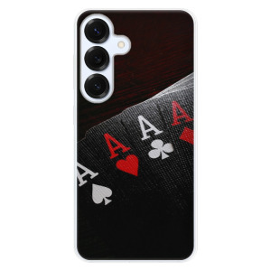 Silikonové pouzdro iSaprio - Samsung Galaxy S25 - Poker