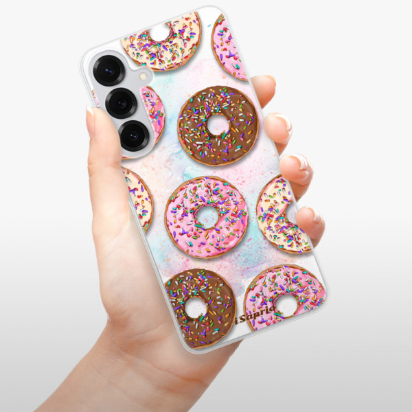 Silikonové pouzdro iSaprio - Samsung Galaxy S25 Plus - Donuts 11