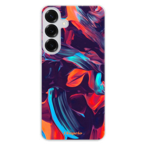 Silikonové pouzdro iSaprio - Samsung Galaxy S25 Plus - Color Marble 19