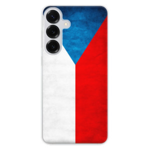 Silikonové pouzdro iSaprio - Samsung Galaxy S25 Plus - Vlajka Česká republika
