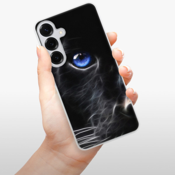 Silikonové pouzdro iSaprio - Samsung Galaxy S25 Plus - Black Puma