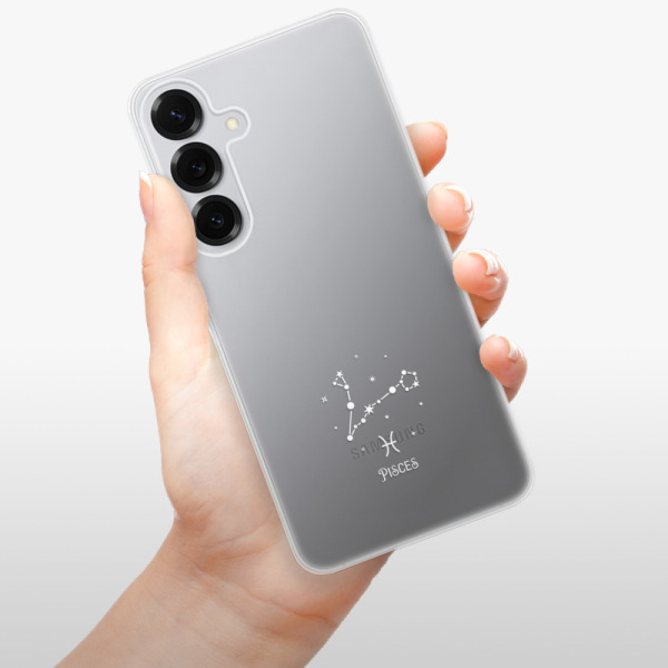 Silikonové pouzdro iSaprio - Samsung Galaxy S25 Plus - čiré - Ryby