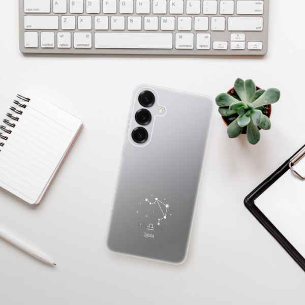 Silikonové pouzdro iSaprio - Samsung Galaxy S25 Plus - čiré - Váhy
