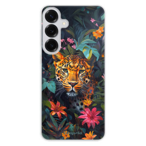 Silikonové pouzdro iSaprio - Samsung Galaxy S25 Plus - Flower Jaguar