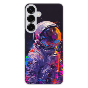 Silikonové pouzdro iSaprio - Samsung Galaxy S25 Plus - Neon Astronaut