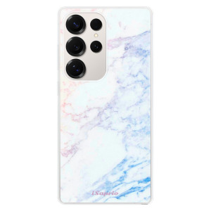 Silikonové pouzdro iSaprio - Samsung Galaxy S25 Ultra - Raibow Marble 10