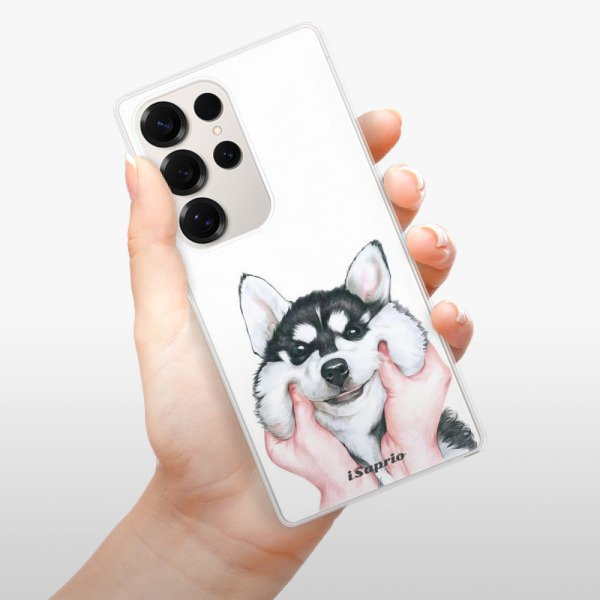 Silikonové pouzdro iSaprio - Samsung Galaxy S25 Ultra - Malamute 01