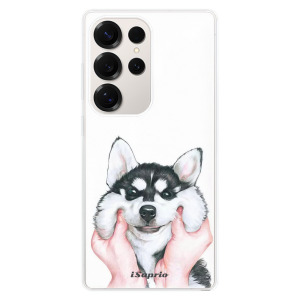 Silikonové pouzdro iSaprio - Samsung Galaxy S25 Ultra - Malamute 01