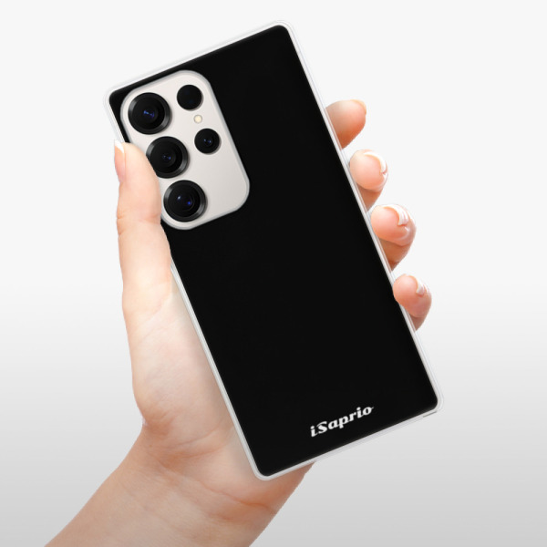 Silikonové pouzdro iSaprio - Samsung Galaxy S25 Ultra - 4Pure - černé