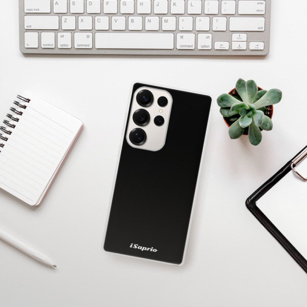Silikonové pouzdro iSaprio - Samsung Galaxy S25 Ultra - 4Pure - černé