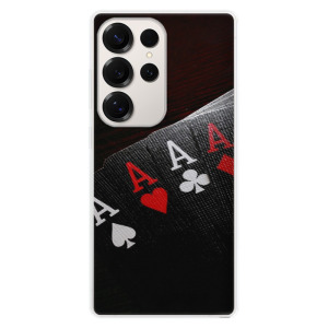 Silikonové pouzdro iSaprio - Samsung Galaxy S25 Ultra - Poker