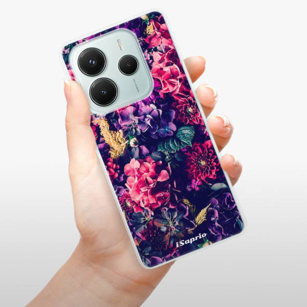 Silikonové pouzdro iSaprio - Xiaomi Redmi Note 14 5G - Flowers 10