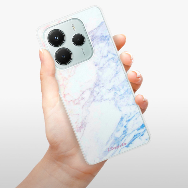 Silikonové pouzdro iSaprio - Xiaomi Redmi Note 14 5G - Raibow Marble 10