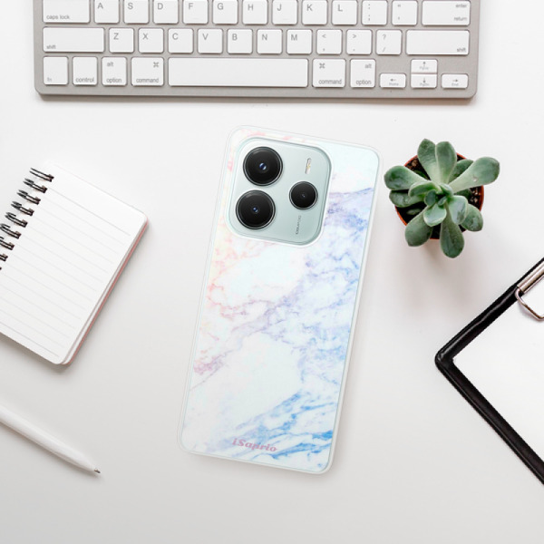 Silikonové pouzdro iSaprio - Xiaomi Redmi Note 14 5G - Raibow Marble 10