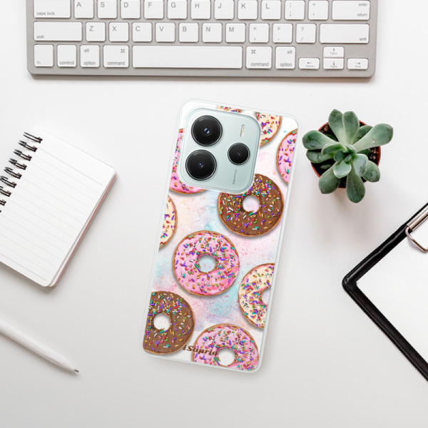 Silikonové pouzdro iSaprio - Xiaomi Redmi Note 14 5G - Donuts 11