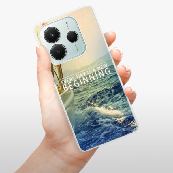 Silikonové pouzdro iSaprio - Xiaomi Redmi Note 14 5G - Beginning