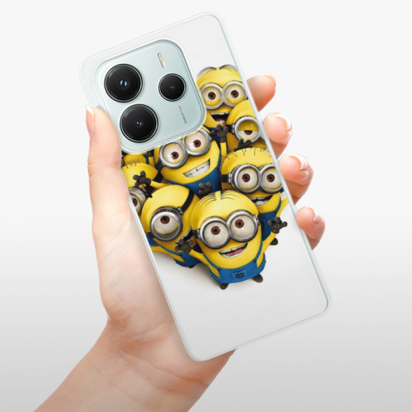 Silikonové pouzdro iSaprio - Xiaomi Redmi Note 14 5G - Mimons 01