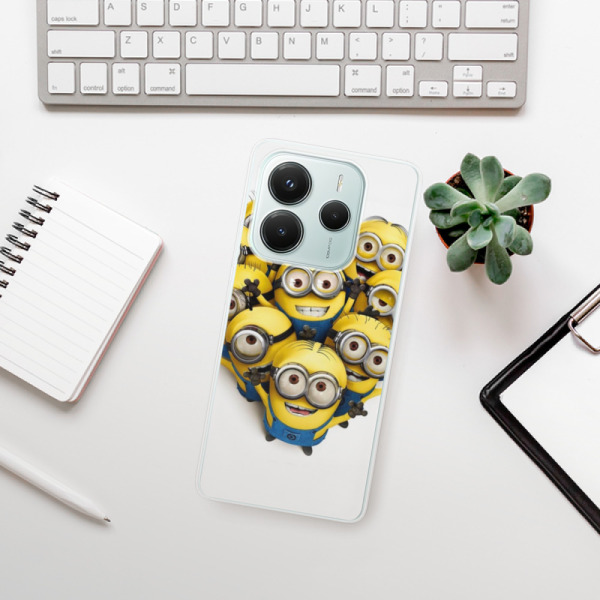 Silikonové pouzdro iSaprio - Xiaomi Redmi Note 14 5G - Mimons 01
