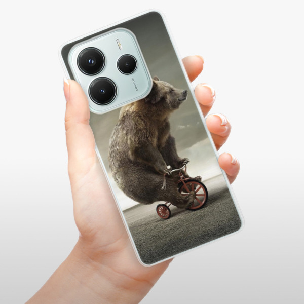 Silikonové pouzdro iSaprio - Xiaomi Redmi Note 14 5G - Bear 01