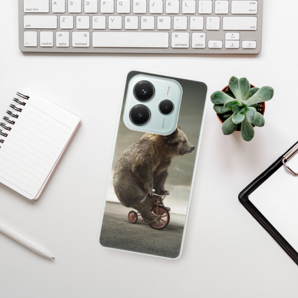 Silikonové pouzdro iSaprio - Xiaomi Redmi Note 14 5G - Bear 01