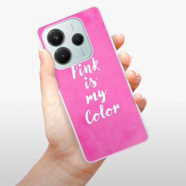 Silikonové pouzdro iSaprio - Xiaomi Redmi Note 14 5G - Pink is my color