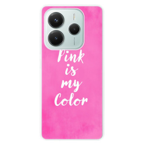 Silikonové pouzdro iSaprio - Xiaomi Redmi Note 14 5G - Pink is my color