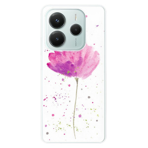 Silikonové pouzdro iSaprio - Xiaomi Redmi Note 14 5G - Poppies