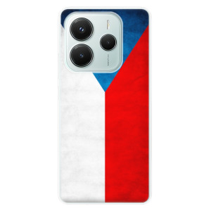 Silikonové pouzdro iSaprio - Xiaomi Redmi Note 14 5G - Vlajka Česká republika