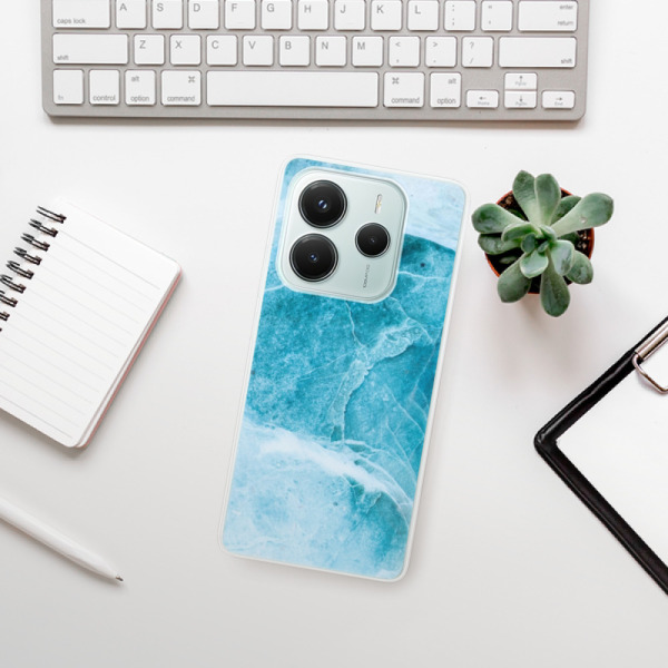 Silikonové pouzdro iSaprio - Xiaomi Redmi Note 14 5G - Blue Marble