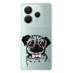 Silikonové pouzdro iSaprio - Xiaomi Redmi Note 14 5G - The Pug