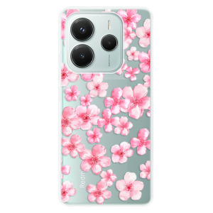 Silikonové pouzdro iSaprio - Xiaomi Redmi Note 14 5G - Flower Pattern 05