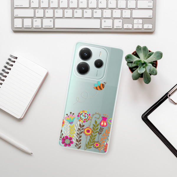 Silikonové pouzdro iSaprio - Xiaomi Redmi Note 14 5G - Bee 01