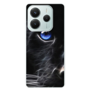 Silikonové pouzdro iSaprio - Xiaomi Redmi Note 14 5G - Black Puma