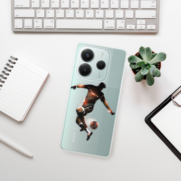 Silikonové pouzdro iSaprio - Xiaomi Redmi Note 14 5G - Fotball 01
