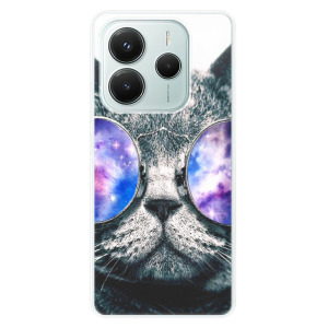 Silikonové pouzdro iSaprio - Xiaomi Redmi Note 14 5G - Galaxy Cat