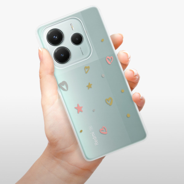 Silikonové pouzdro iSaprio - Xiaomi Redmi Note 14 5G - Lovely Pattern