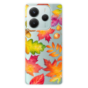 Silikonové pouzdro iSaprio - Xiaomi Redmi Note 14 5G - Autumn Leaves 01