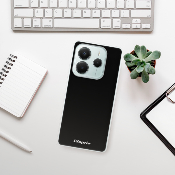 Silikonové pouzdro iSaprio - Xiaomi Redmi Note 14 5G - 4Pure - černé